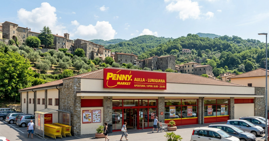 Penny Market Aulla Lunigiana storefront exterior